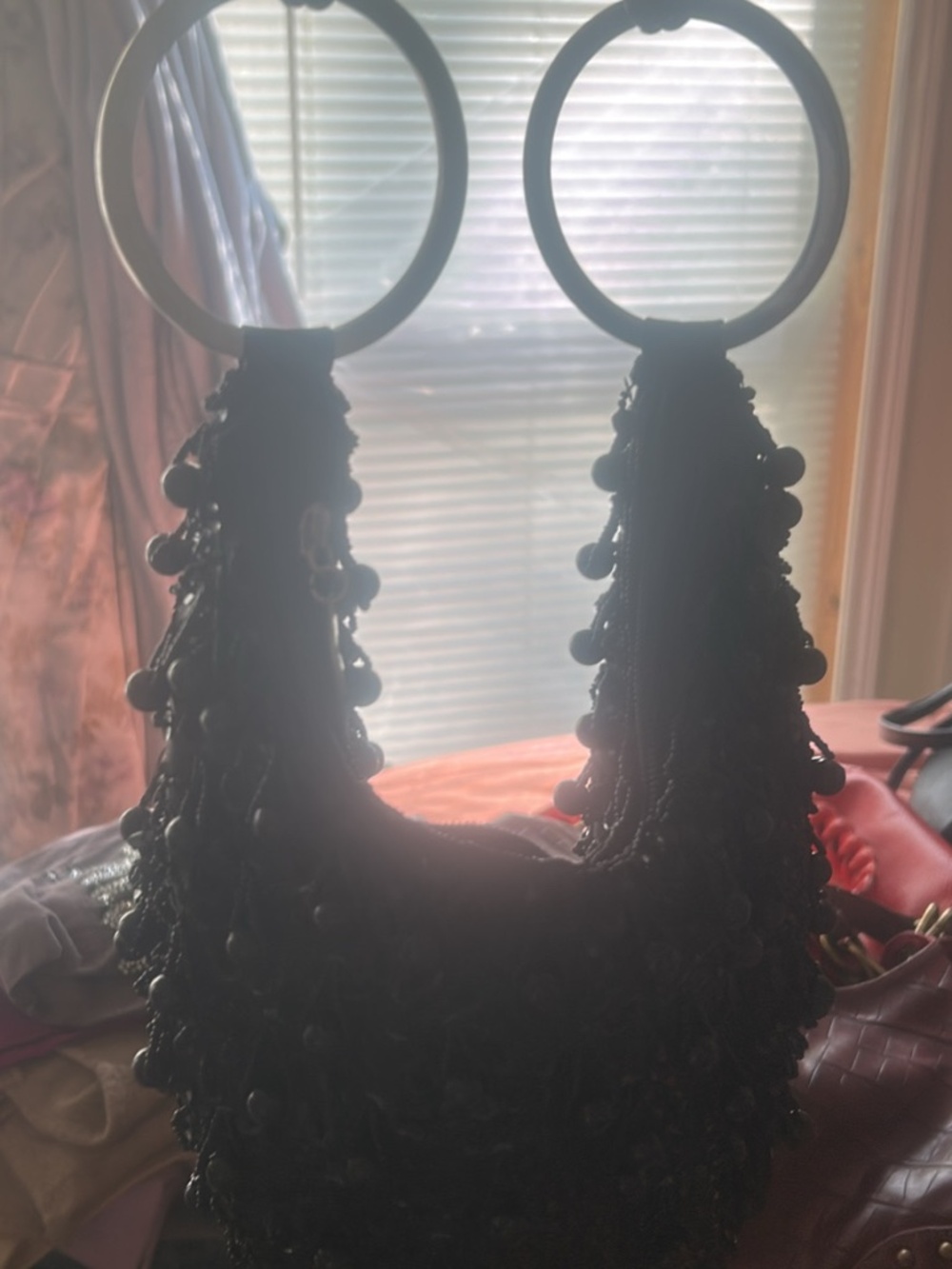 Sequence black purse